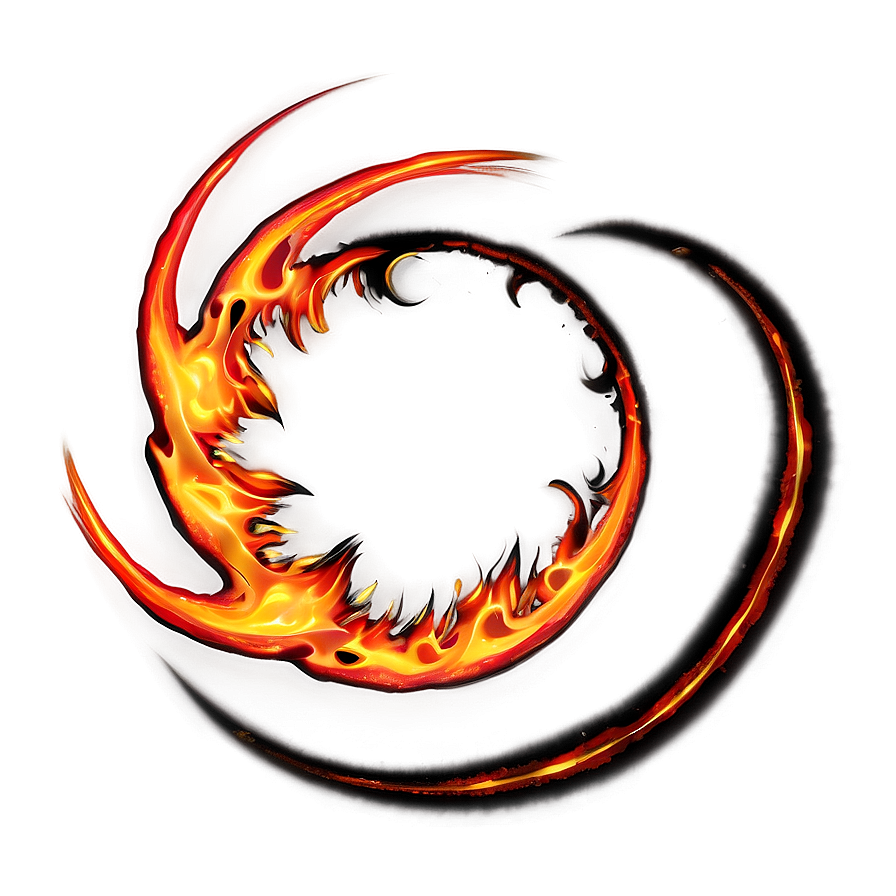 Fire Swirl Png A PNG