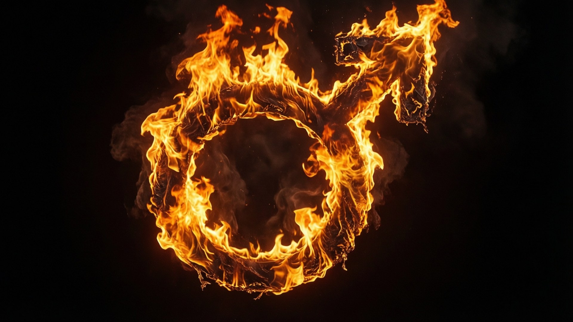 Fire Symbol Wallpaper