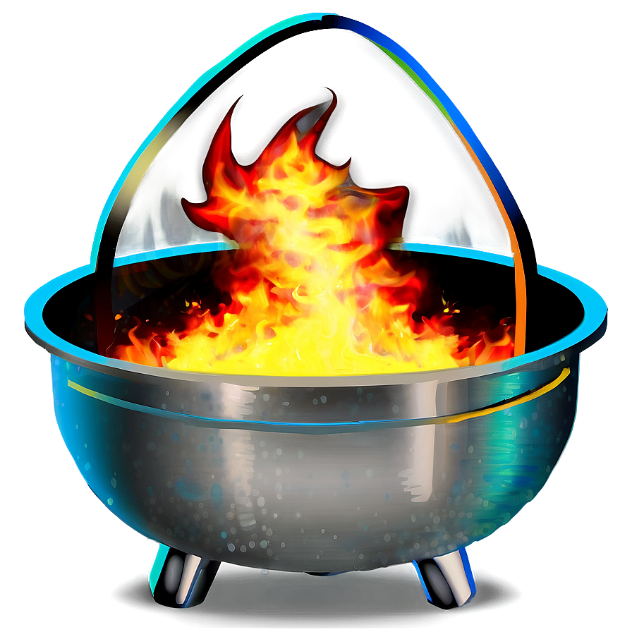 Download Fire Under Cauldron Png 05242024 | Wallpapers.com