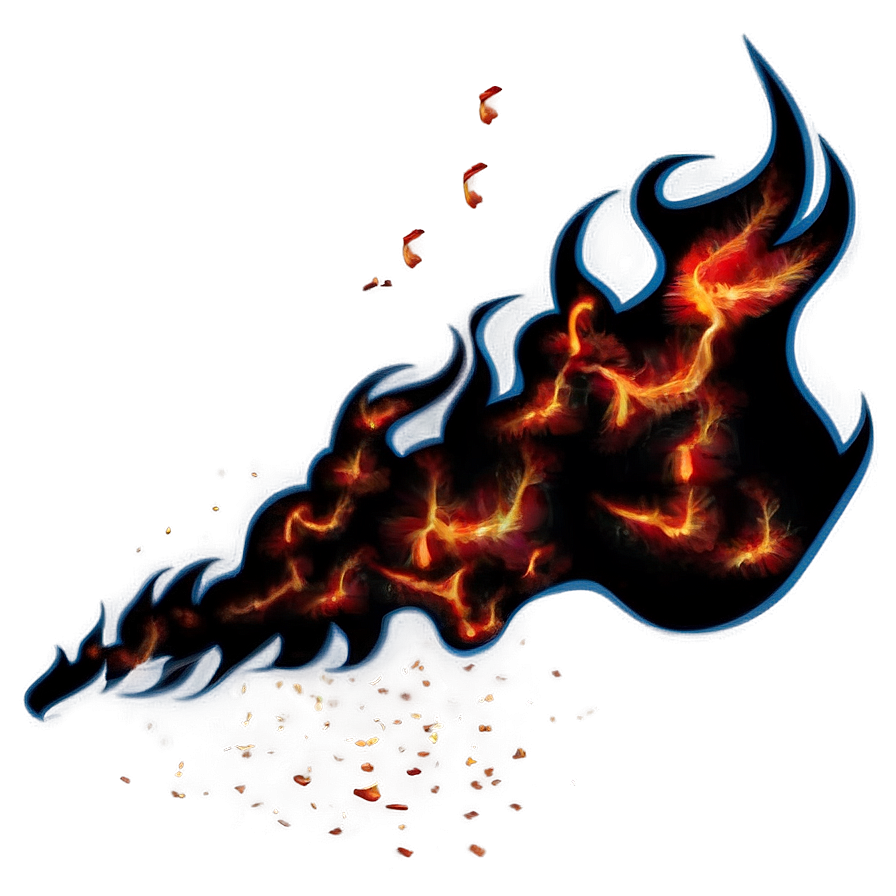 Fire Vector Silhouette Png Mwv69 PNG