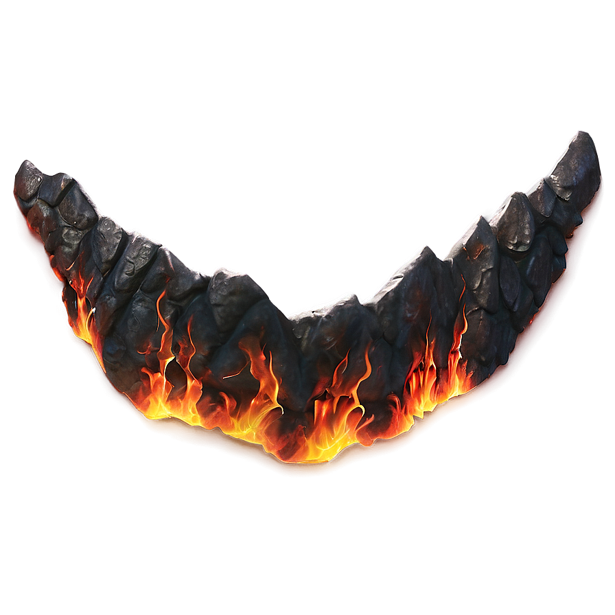 Fire Veil Border Png Pdn PNG