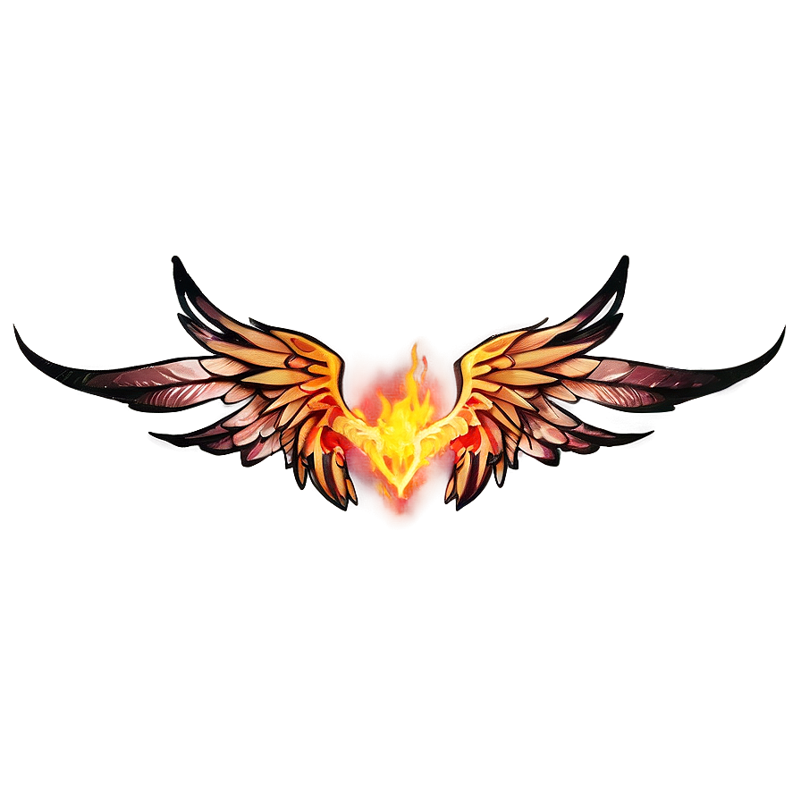 Fire Wings Png 05032024 PNG