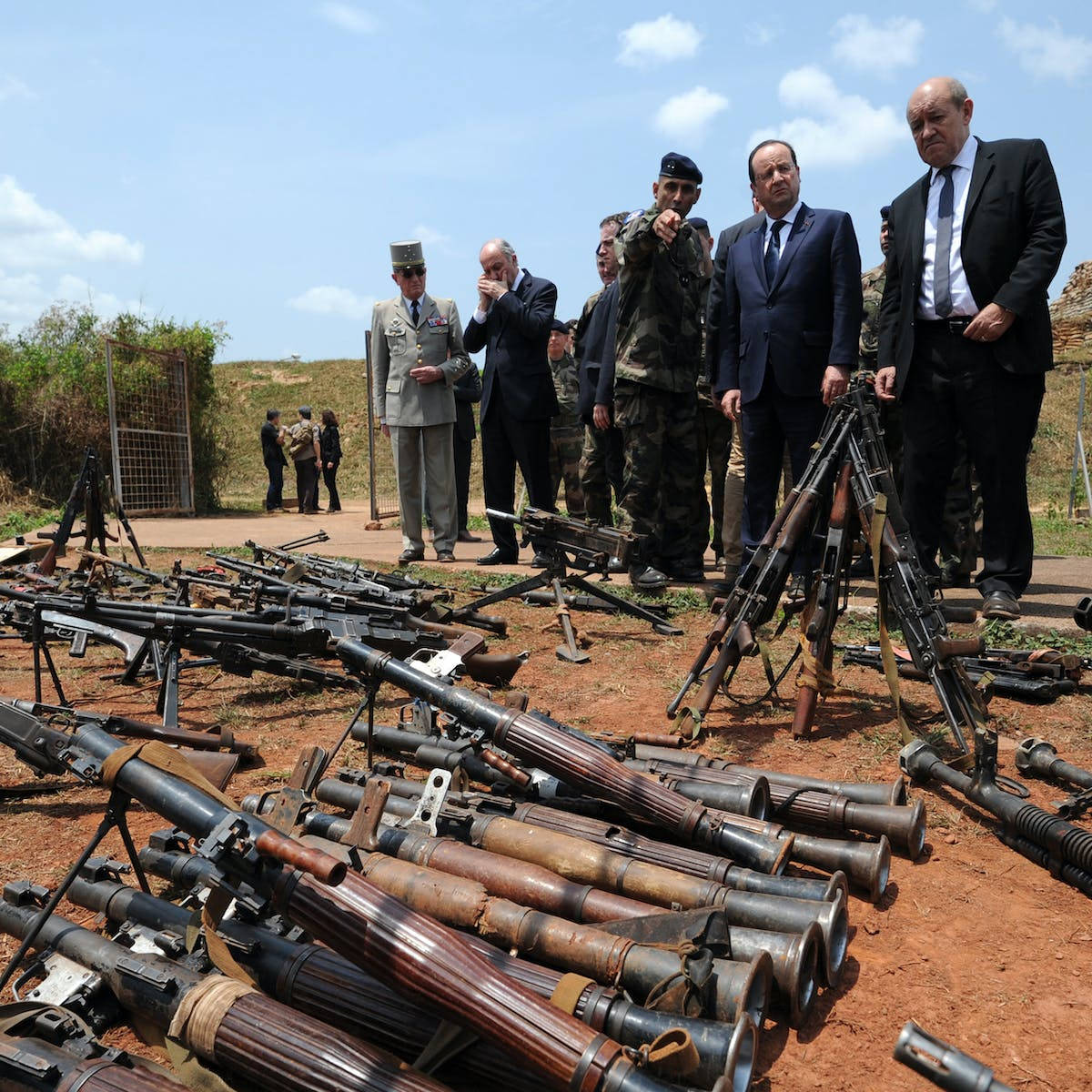 Firearms In In Central African Republic Background