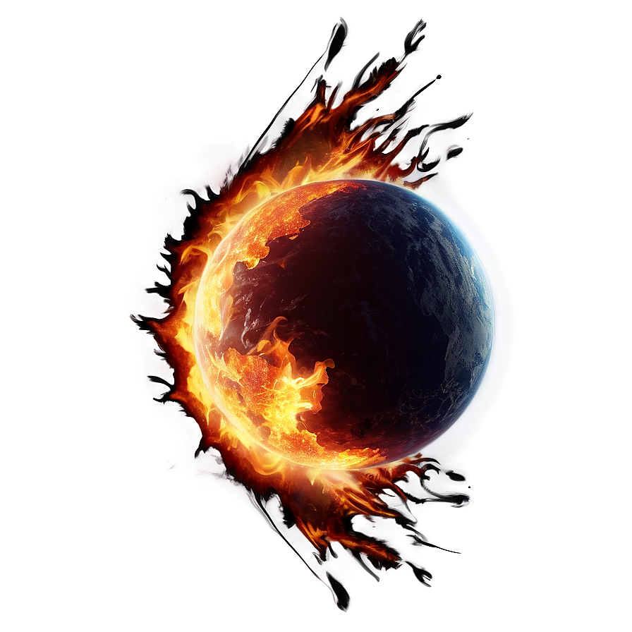 Fireball Border Png 06212024 PNG