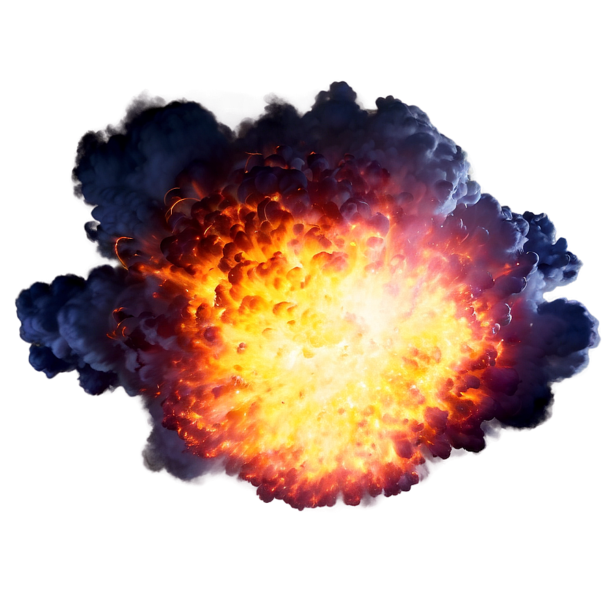 Fireball Explosion Png 06122024 PNG