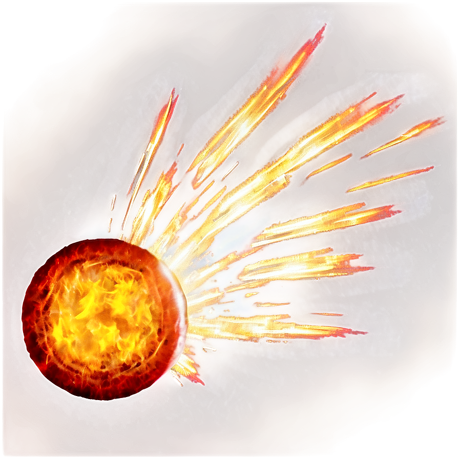 Fireball Overlay Png 06272024 PNG