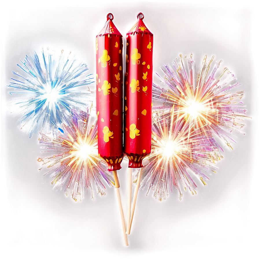 Firecrackers And Sparkle Bombs Png Cen PNG
