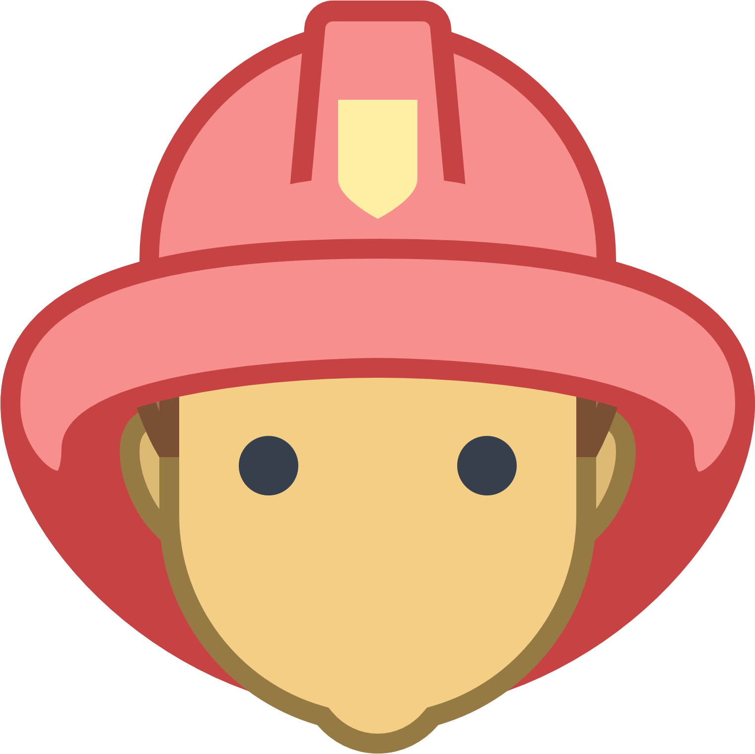 Download Firefighter Emoji Icon | Wallpapers.com