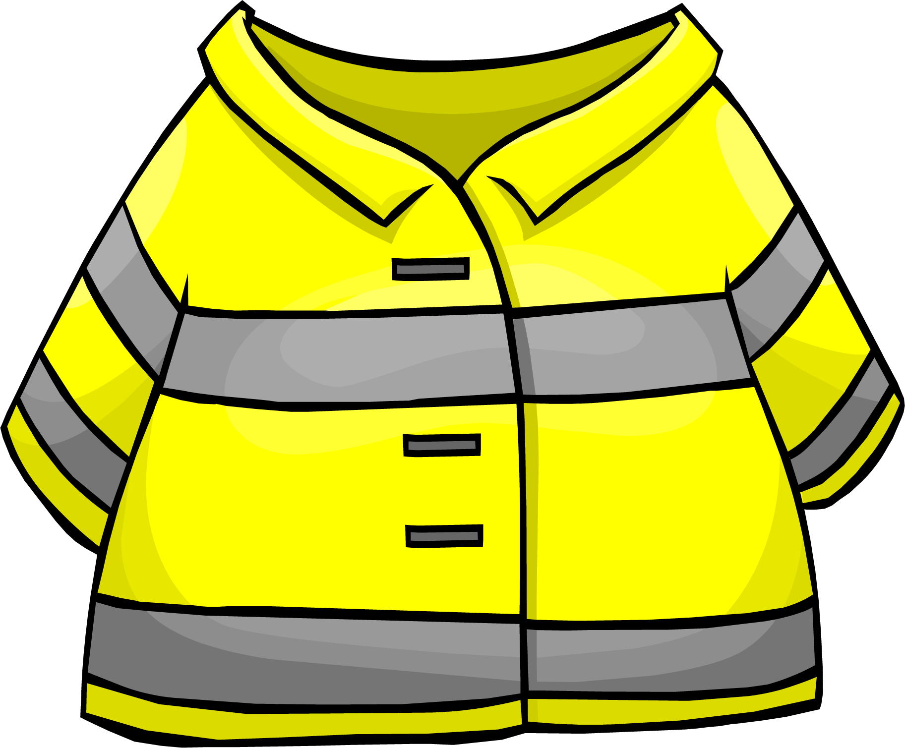 Firefighter Jacket Illustration PNG