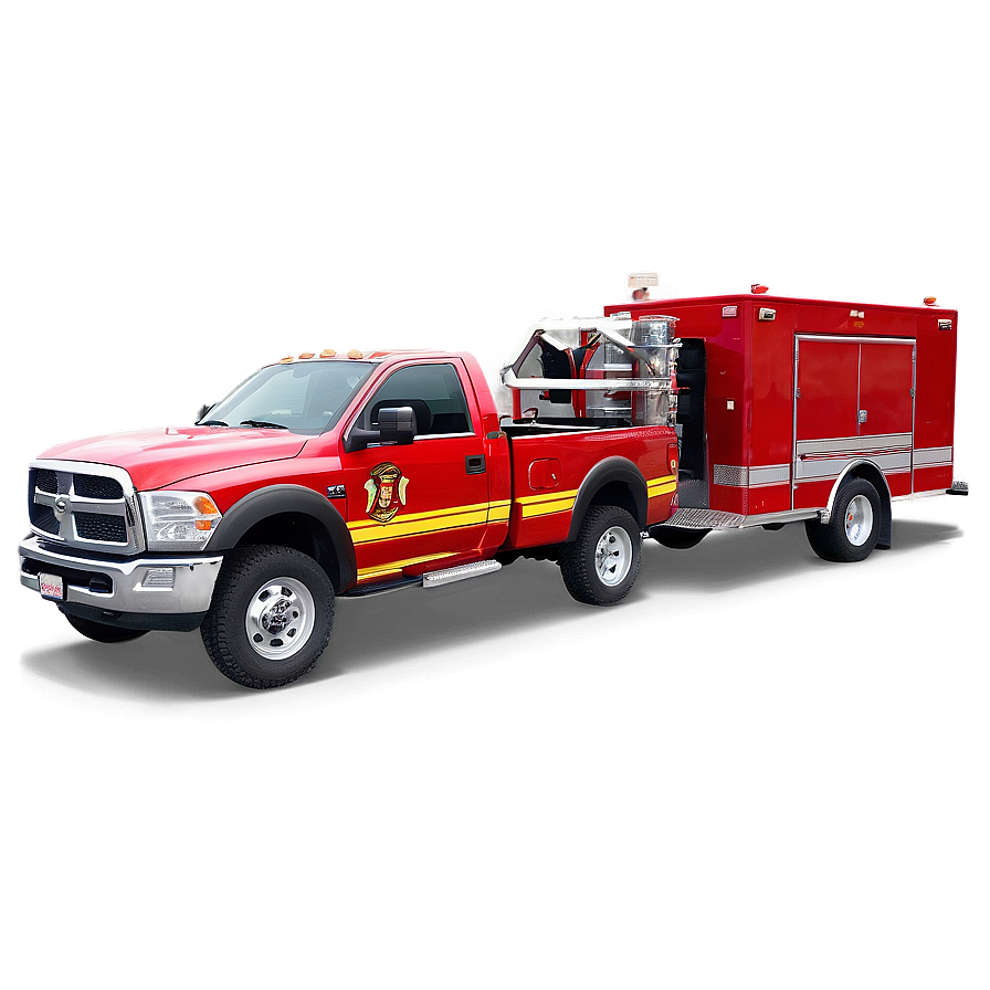 Firefighter Pickup Truck Png Xrb62 PNG