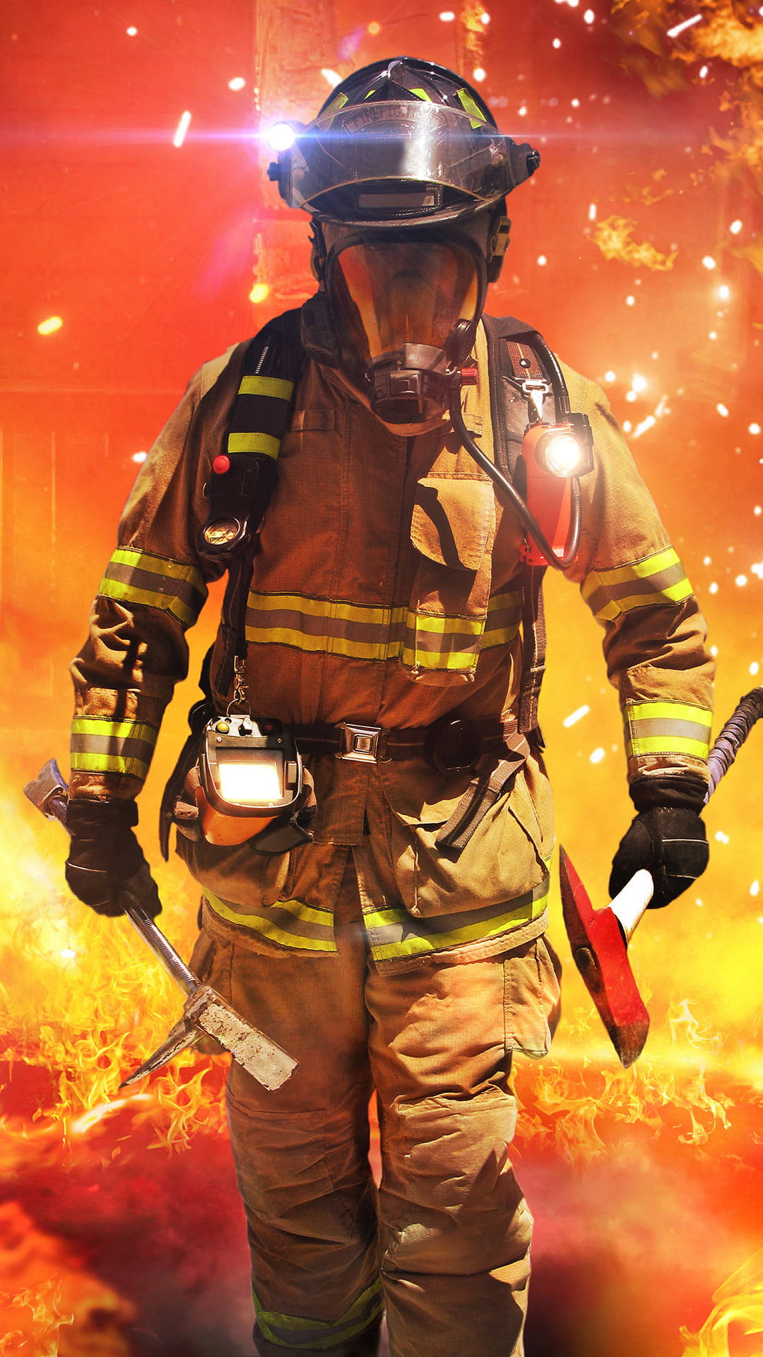 Download Firefighter WallpaperFree Wallpaper