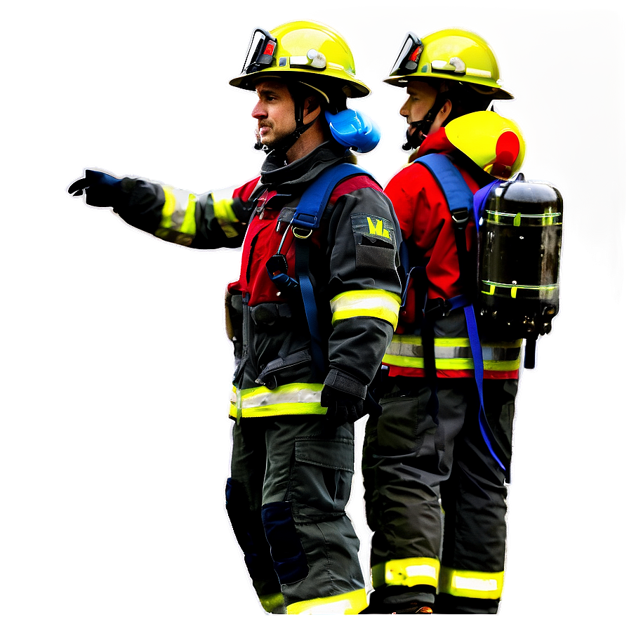 Firefighting Team Png Nuf37 PNG