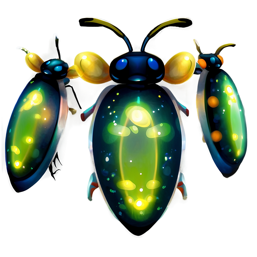 Fireflies Illumination Png 06122024 PNG