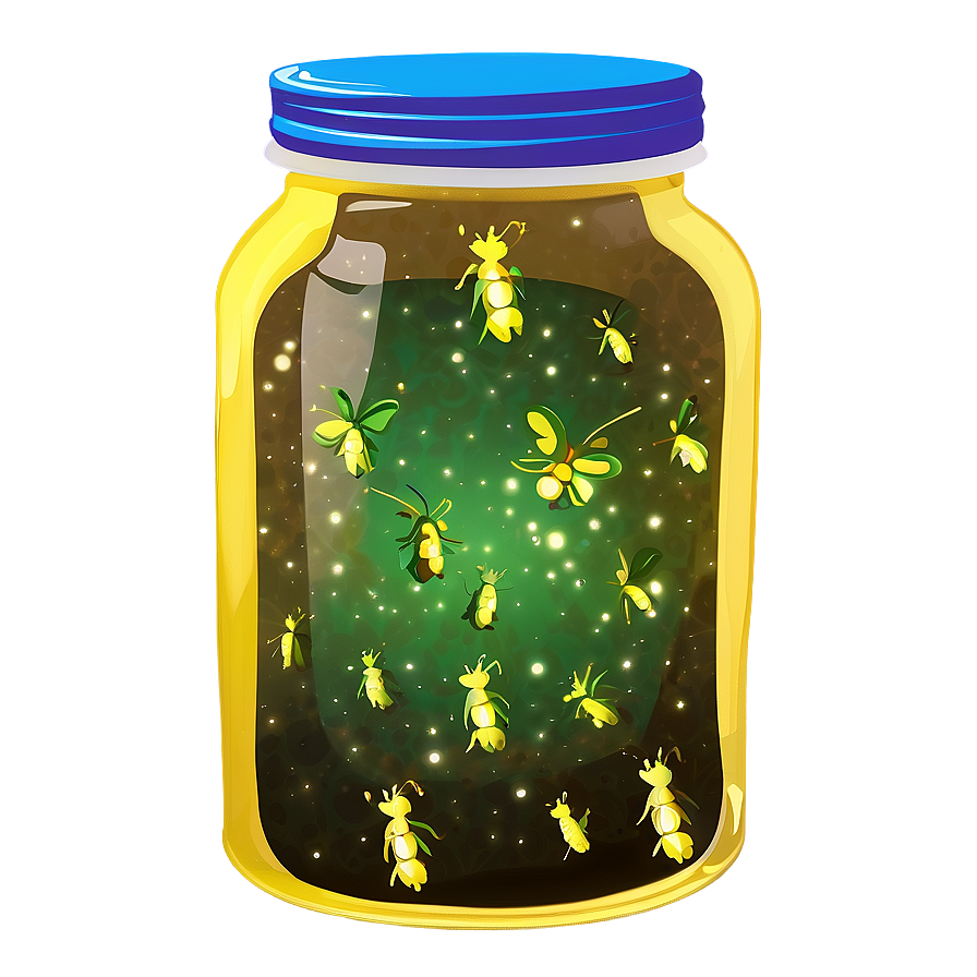 Fireflies In A Jar Png 48 PNG