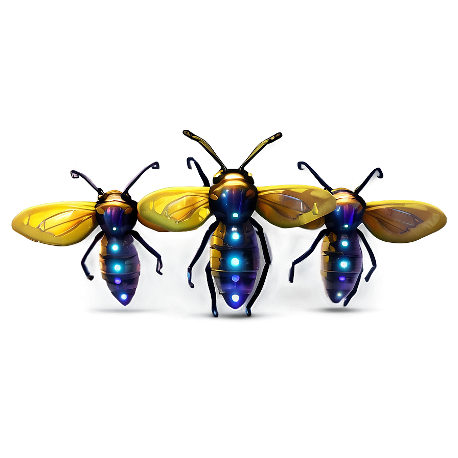 Firefly Swarm Png 06122024 PNG