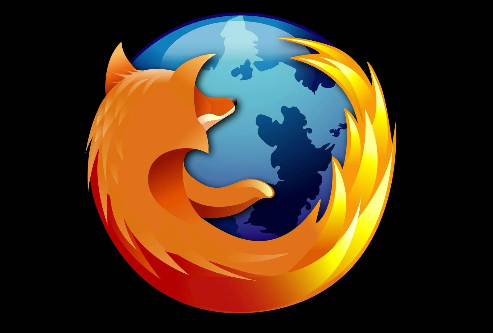 Firefox Broser Iconic Logo Wallpaper
