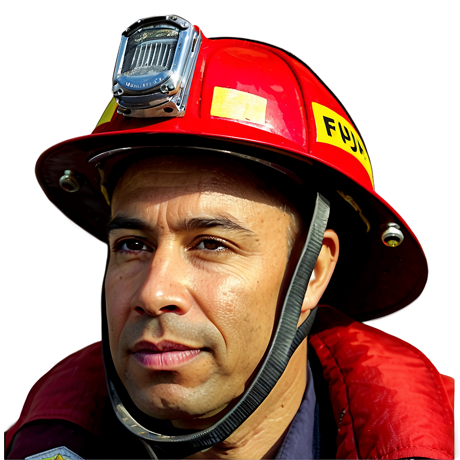 Download Fireman Portrait Png Kal | Wallpapers.com