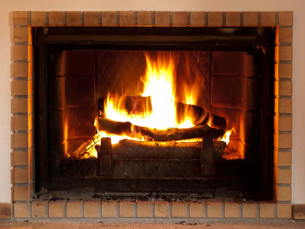 Enjoy The Ambience Of A Crackling Fireplace
