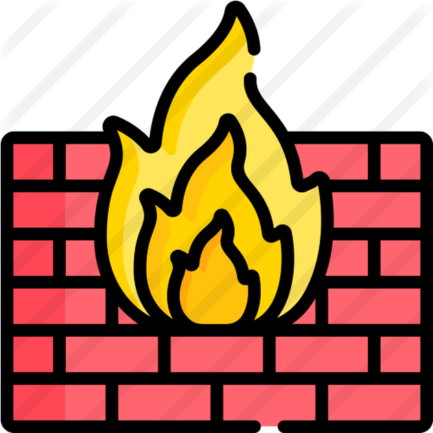 Firewall Concept Illustration PNG