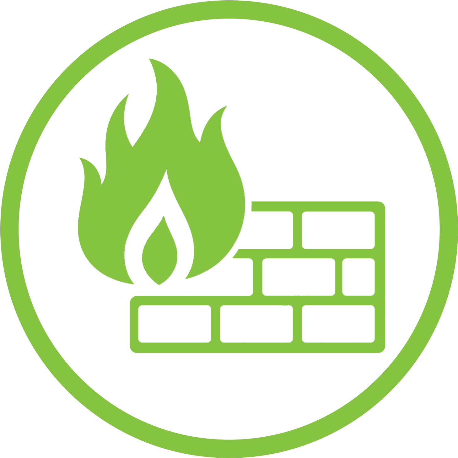 Firewall Security Icon PNG