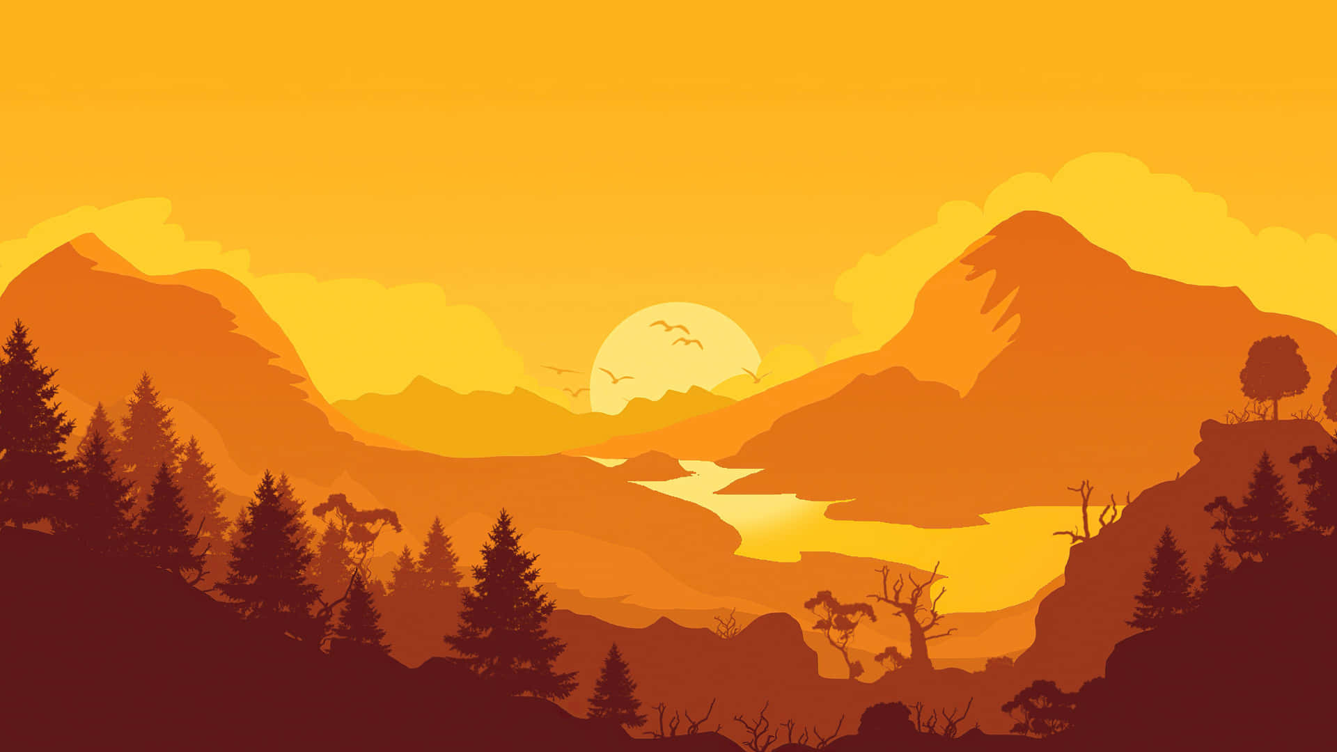 Bravely exploring the wilderness of Firewatch