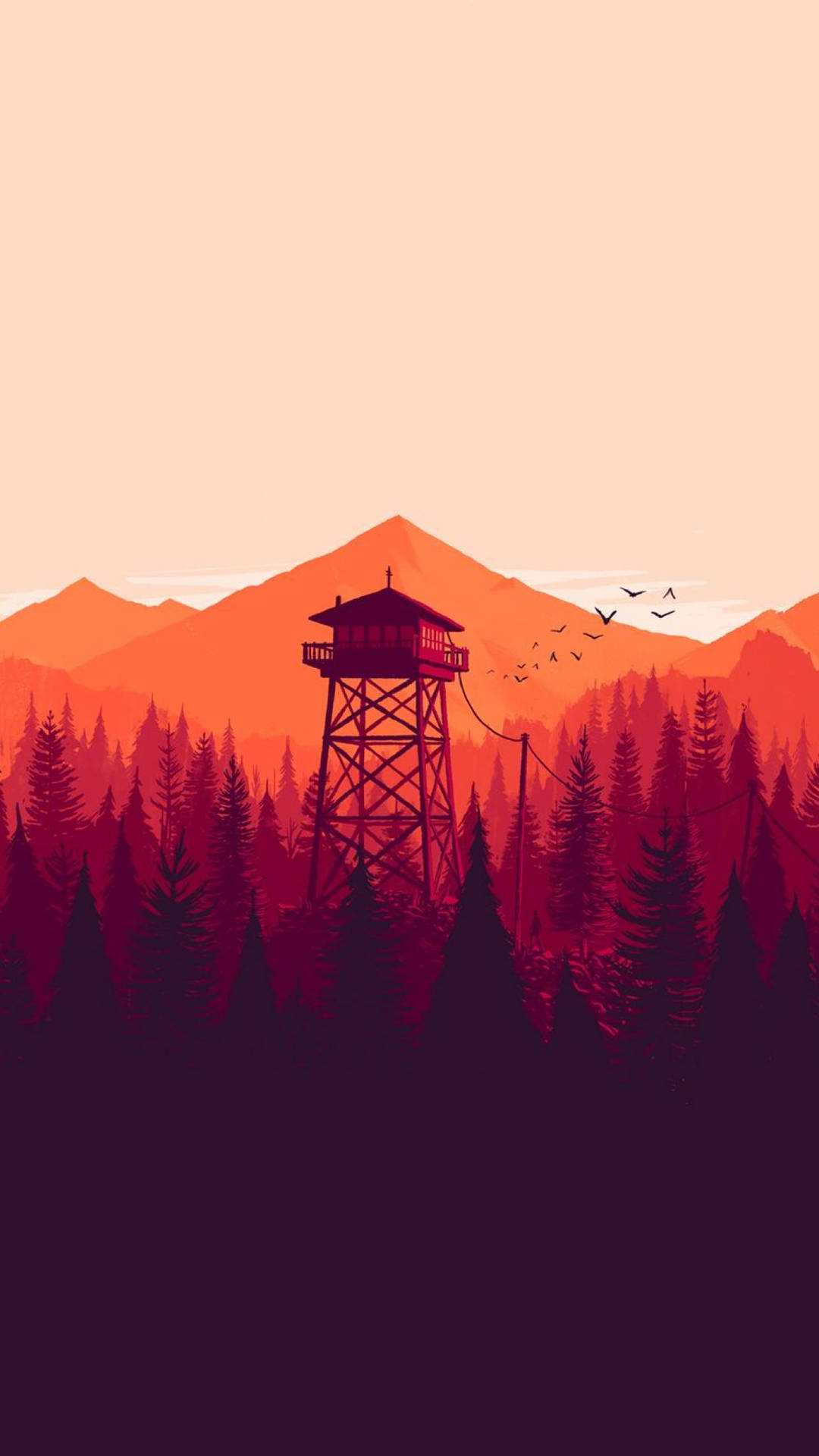 Firewatch Android Gaming Wallpaper