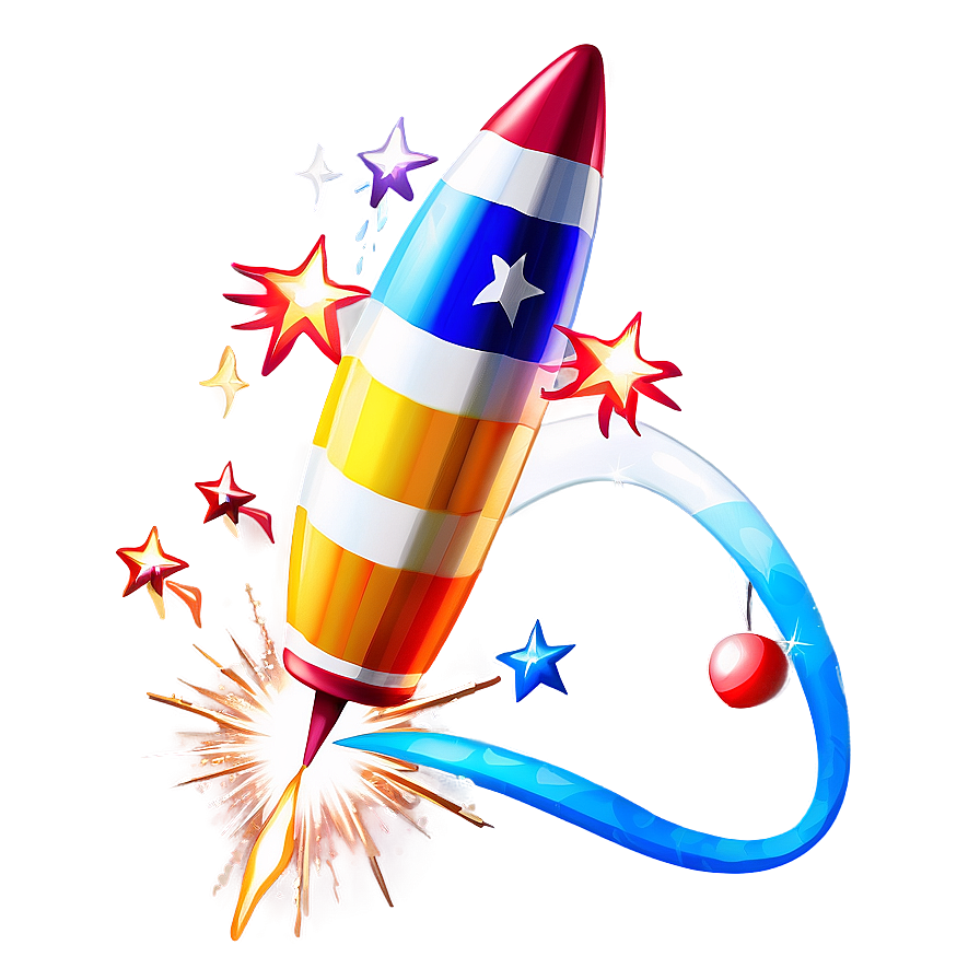 Firework Rocket Png 06252024 PNG
