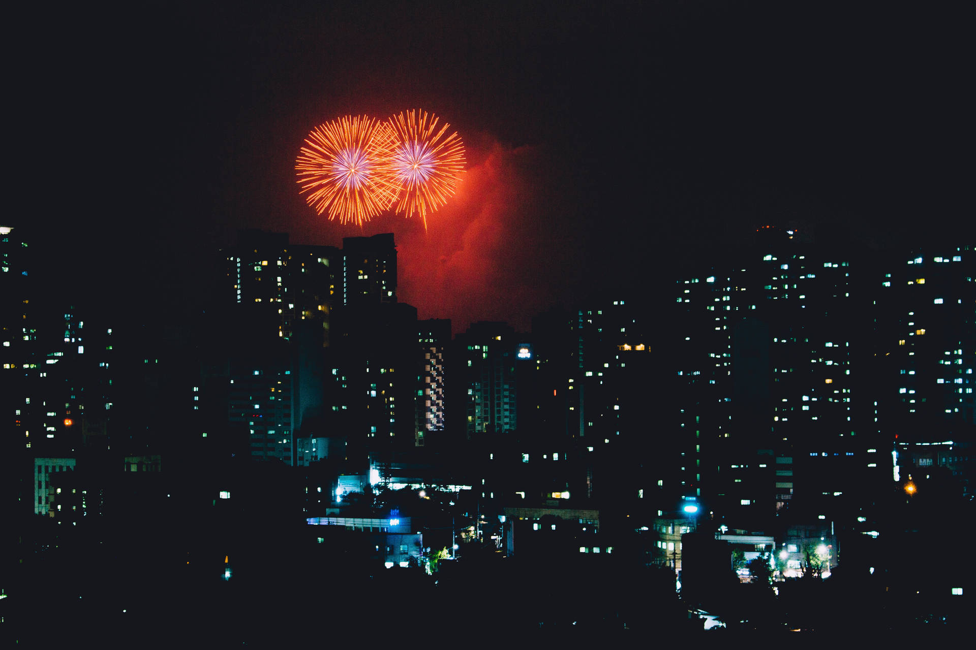 Fireworks In The City