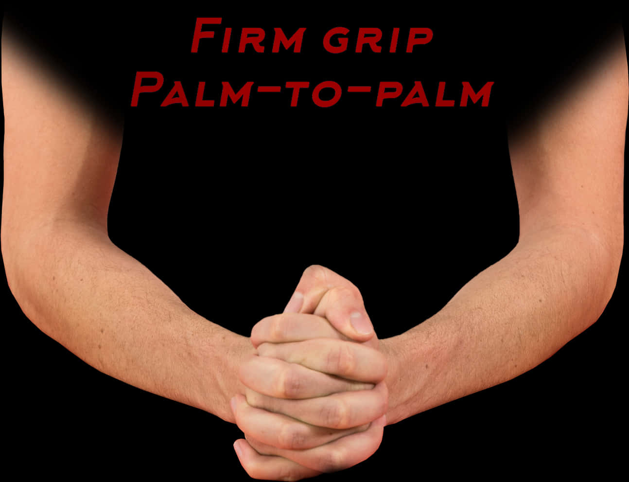 Firm Grip Hands Interlocked PNG