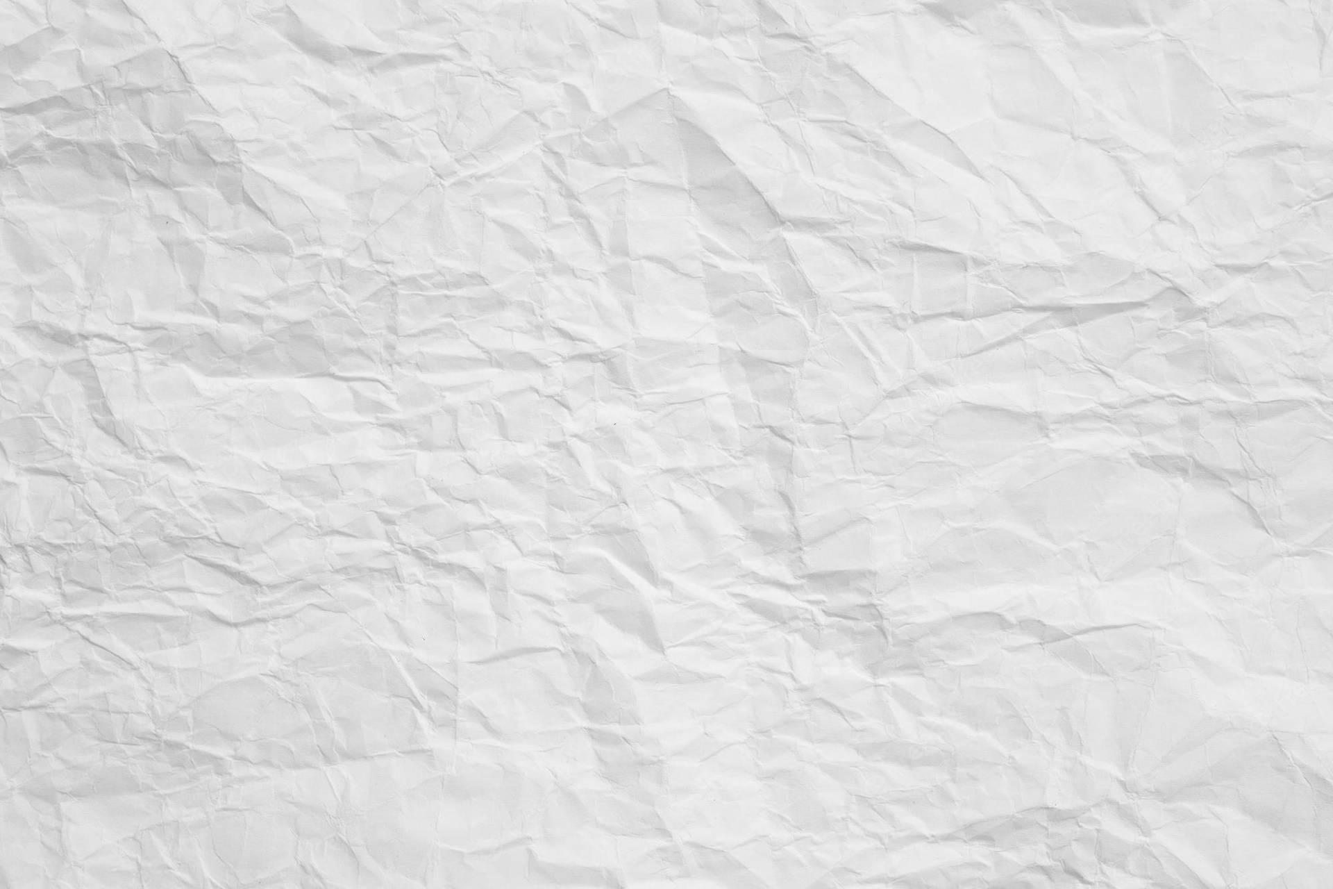 Firm White Crumpled Paper Wallpaper