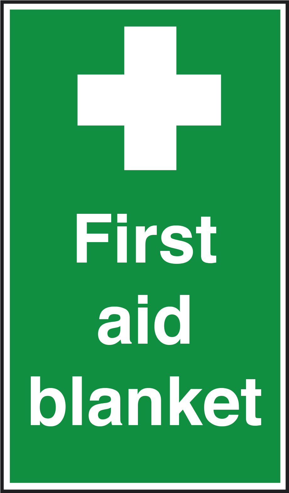First Aid Blanket Sign PNG