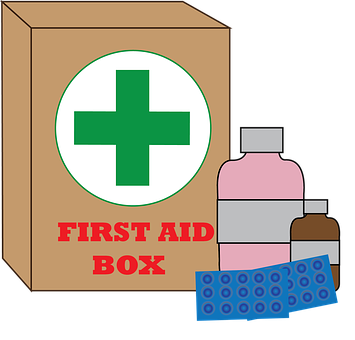 First Aid Boxand Supplies PNG
