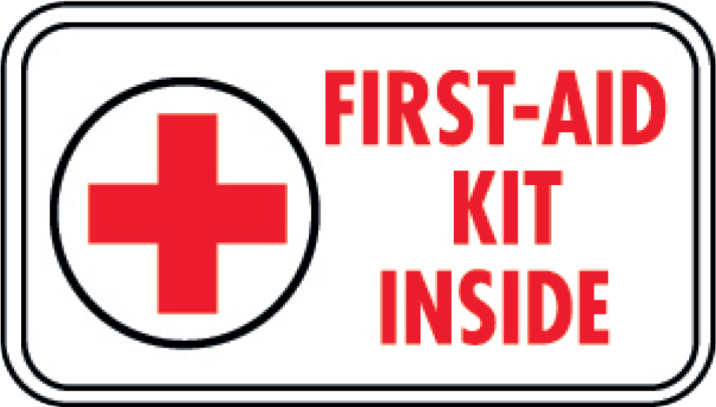 First Aid Kit Inside Sign PNG
