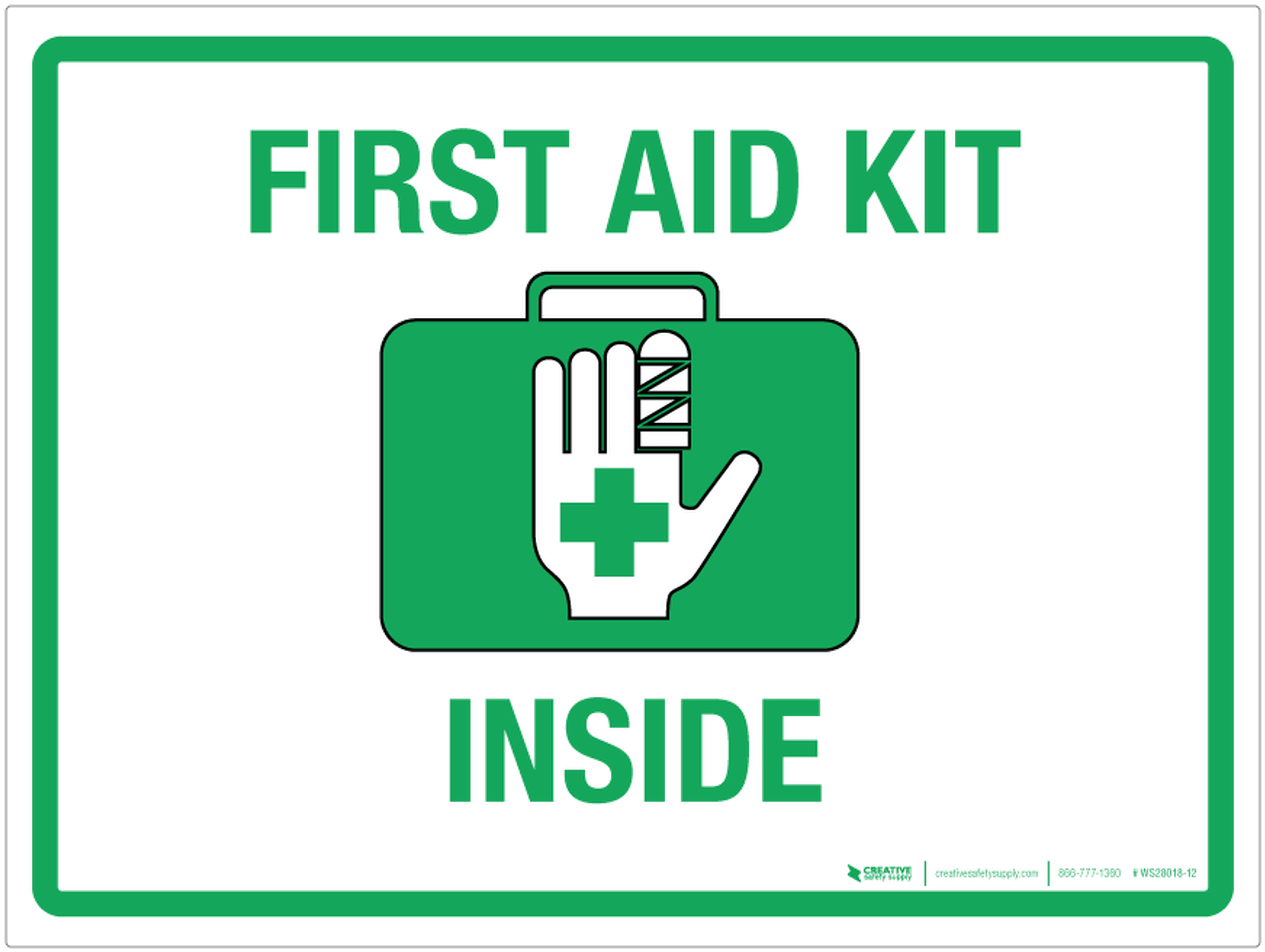 Download First Aid Kit Signage | Wallpapers.com