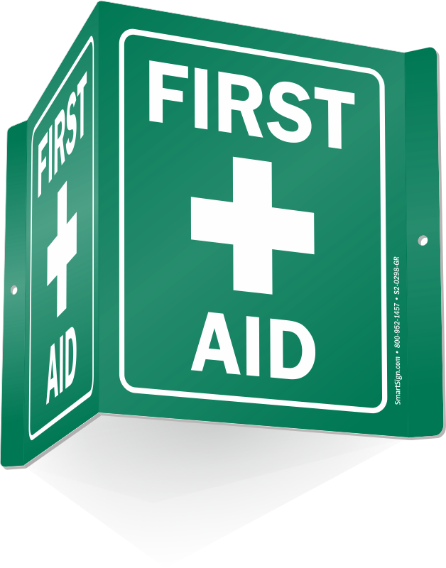 Download First Aid Sign3 D View | Wallpapers.com