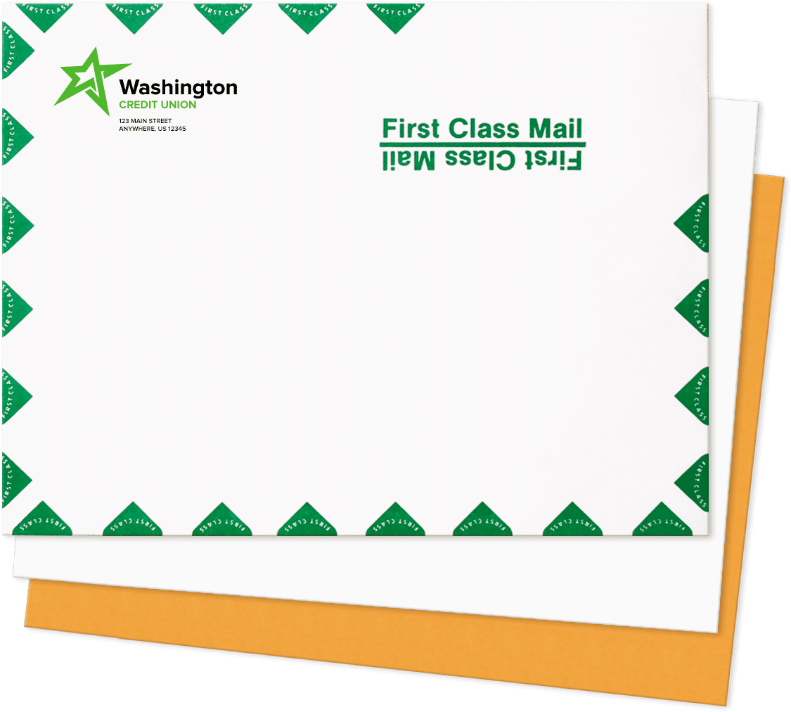 First Class Mail Envelope PNG