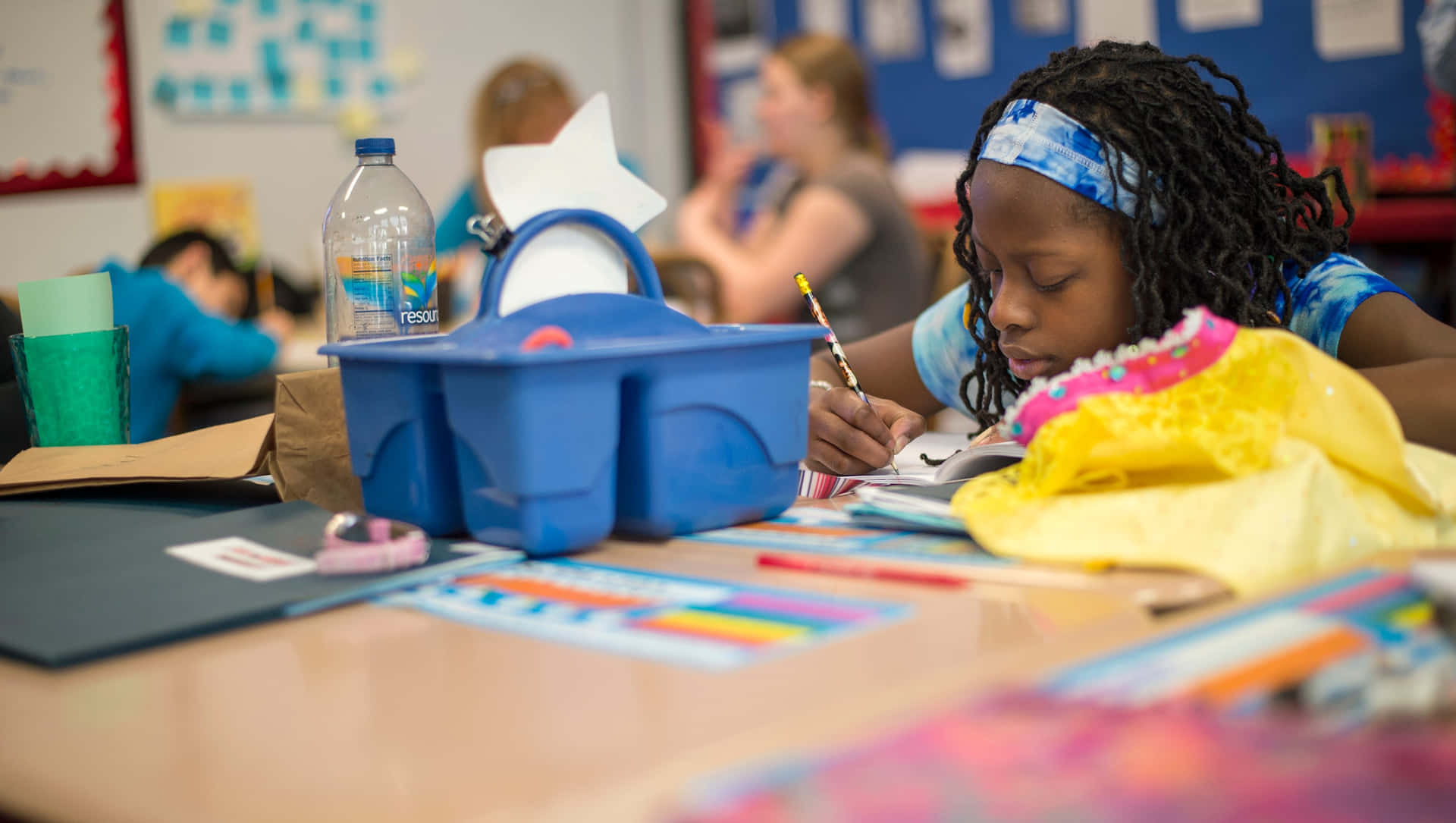 Activités Du Premier Jour D'école Fond d'écran