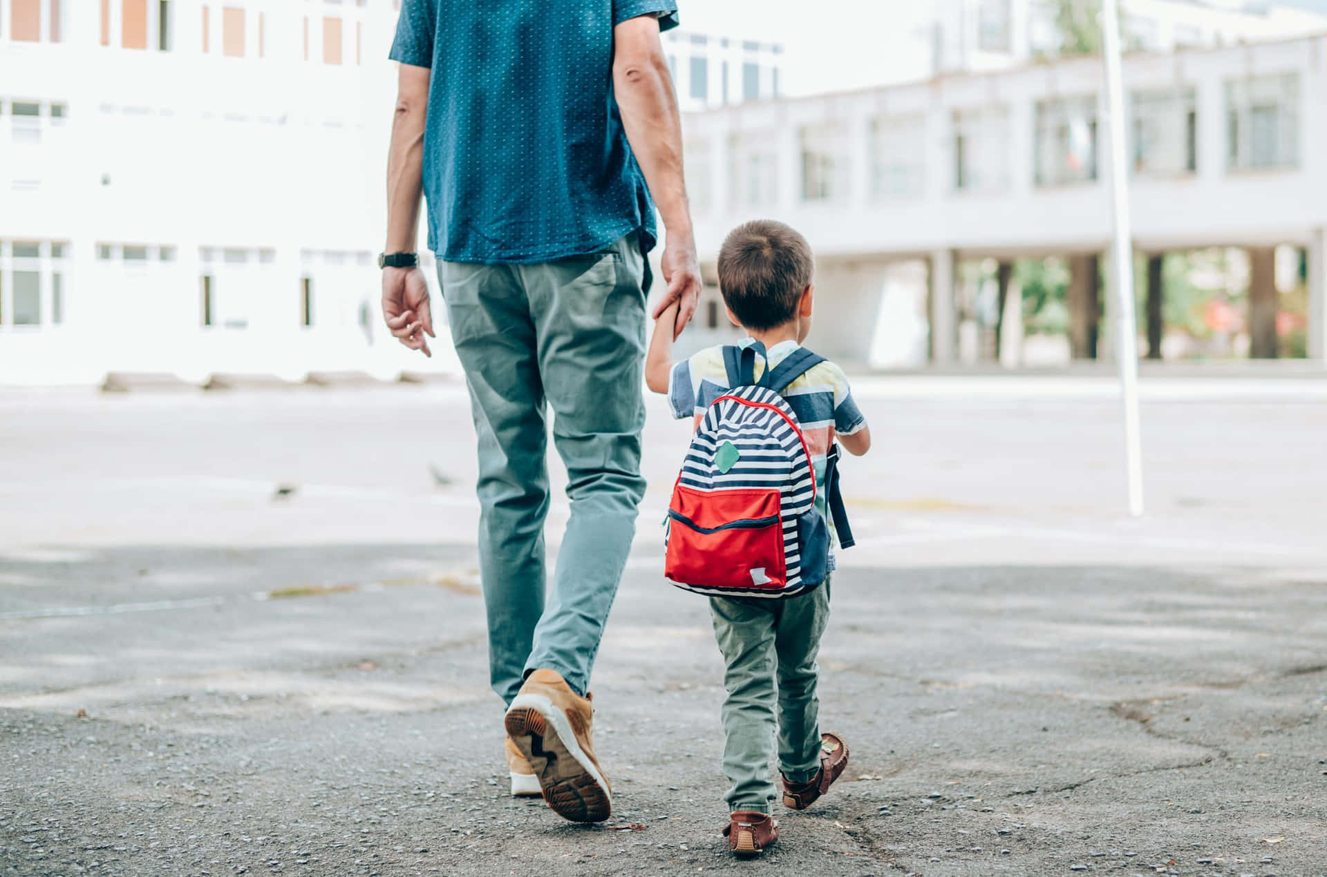 Voyage Du Premier Jour D'école Fond d'écran