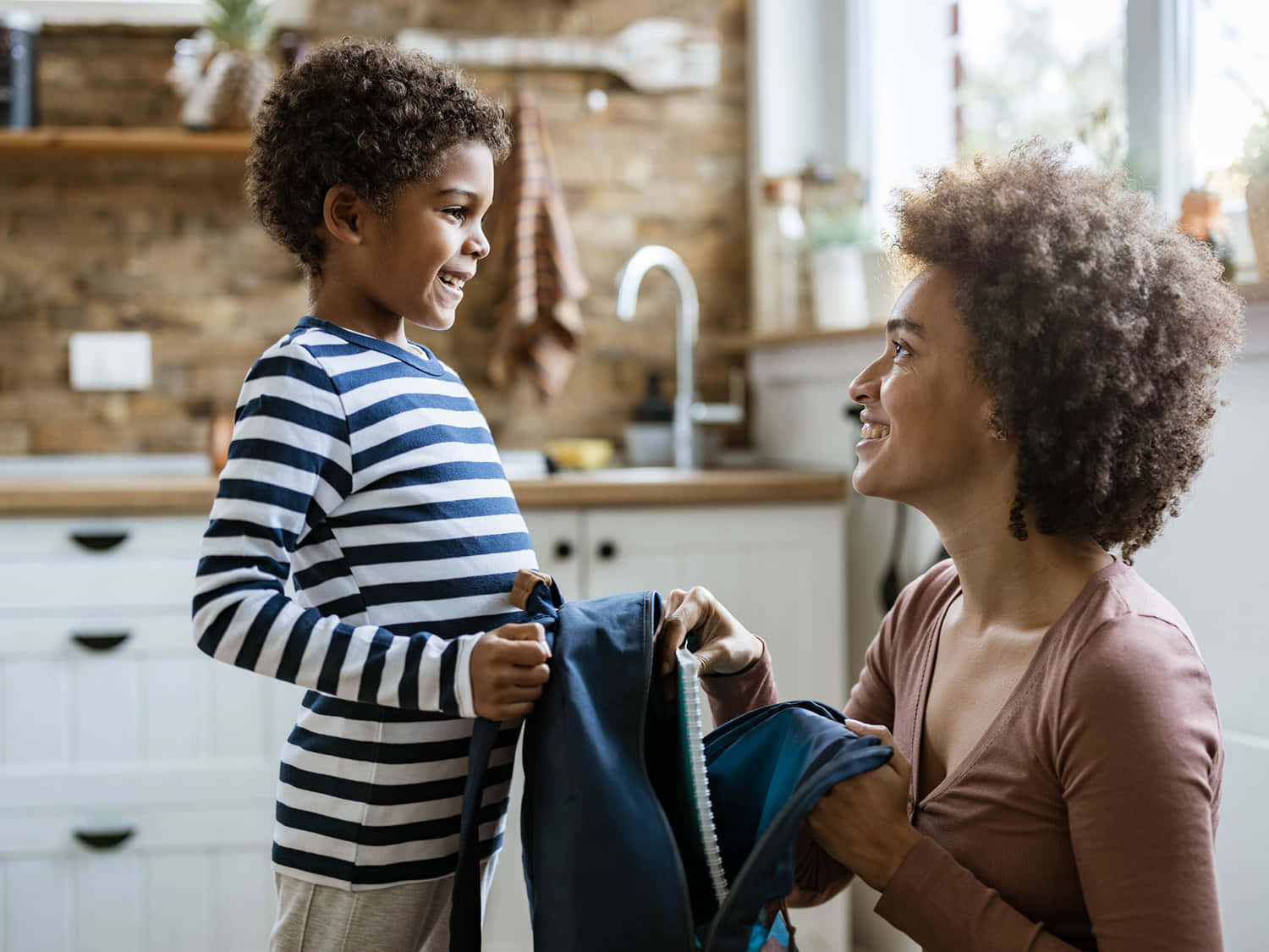 Eerste Dag Van School Voorbereiding Achtergrond