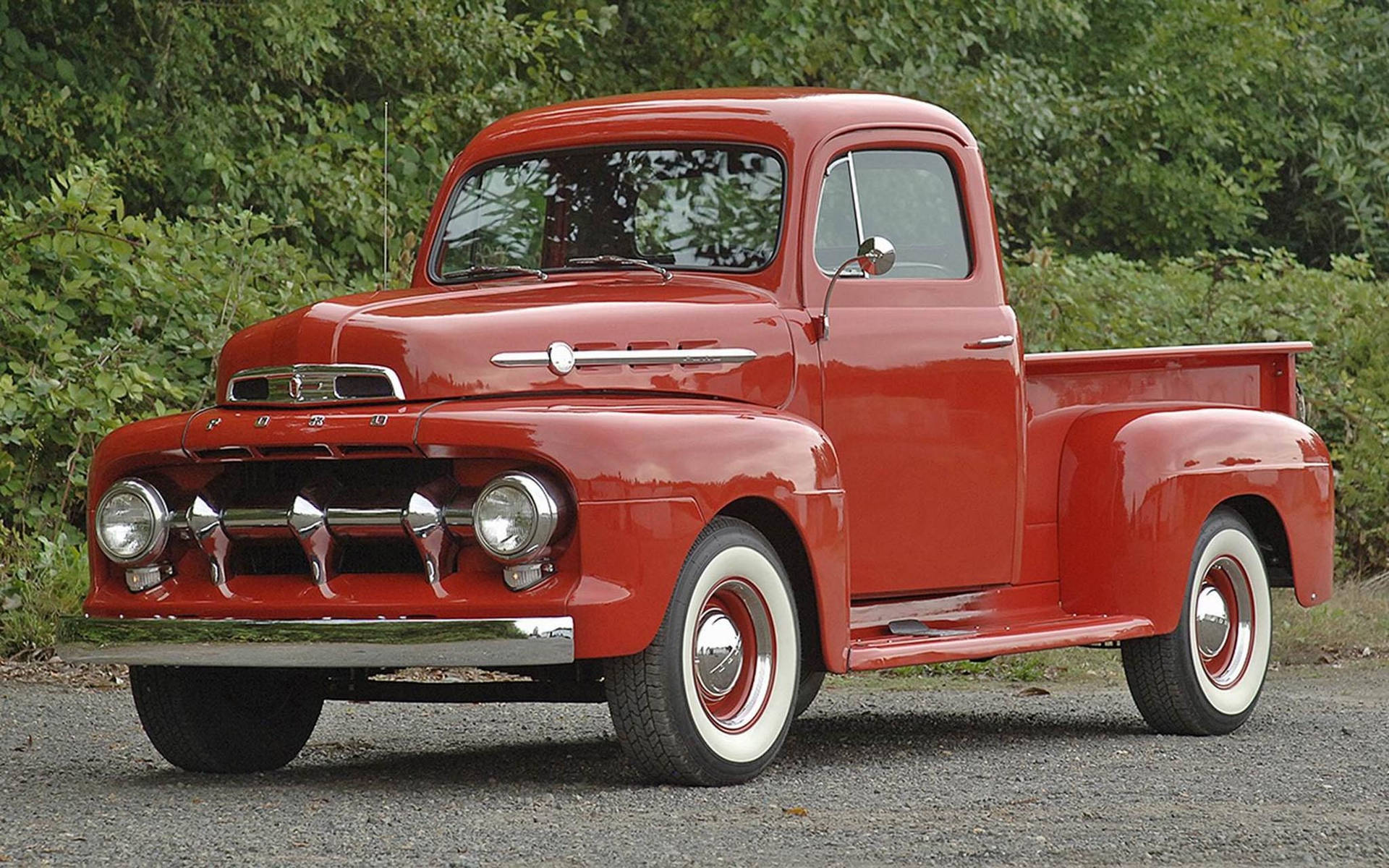 First Generation Old Ford Truck Wallpaper