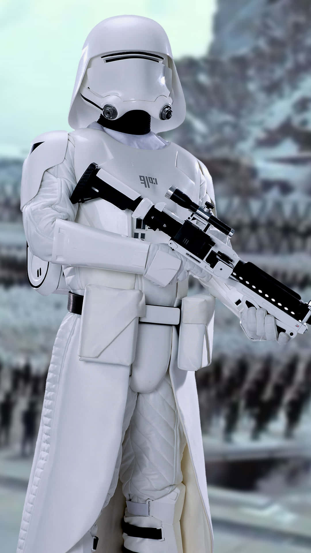First Order Stormtroopers on Patrol Wallpaper