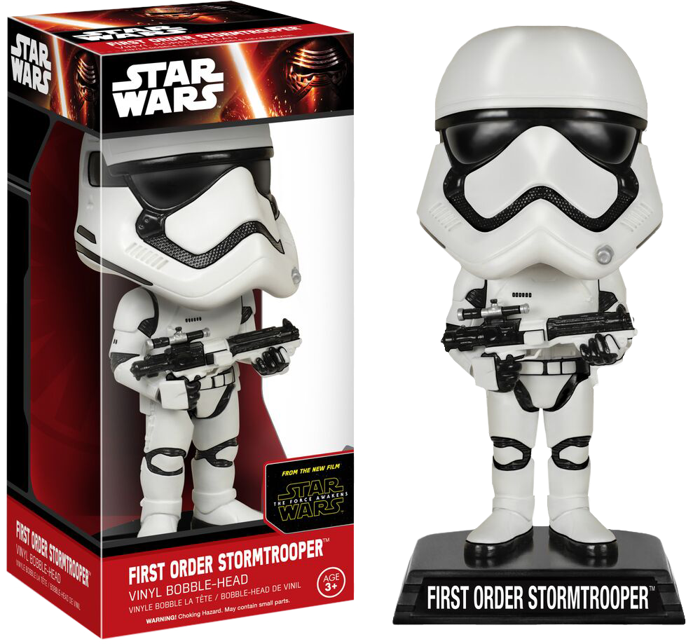 Download First Order Stormtrooper Funko Bobblehead | Wallpapers.com