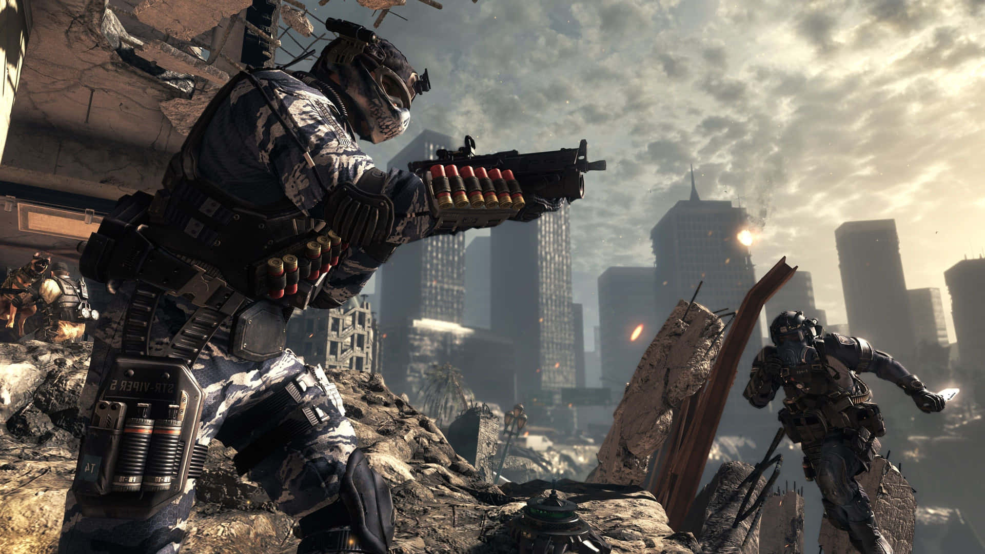 Enhancing Your Accuracy in First-Person Shooter Video Games Wallpaper