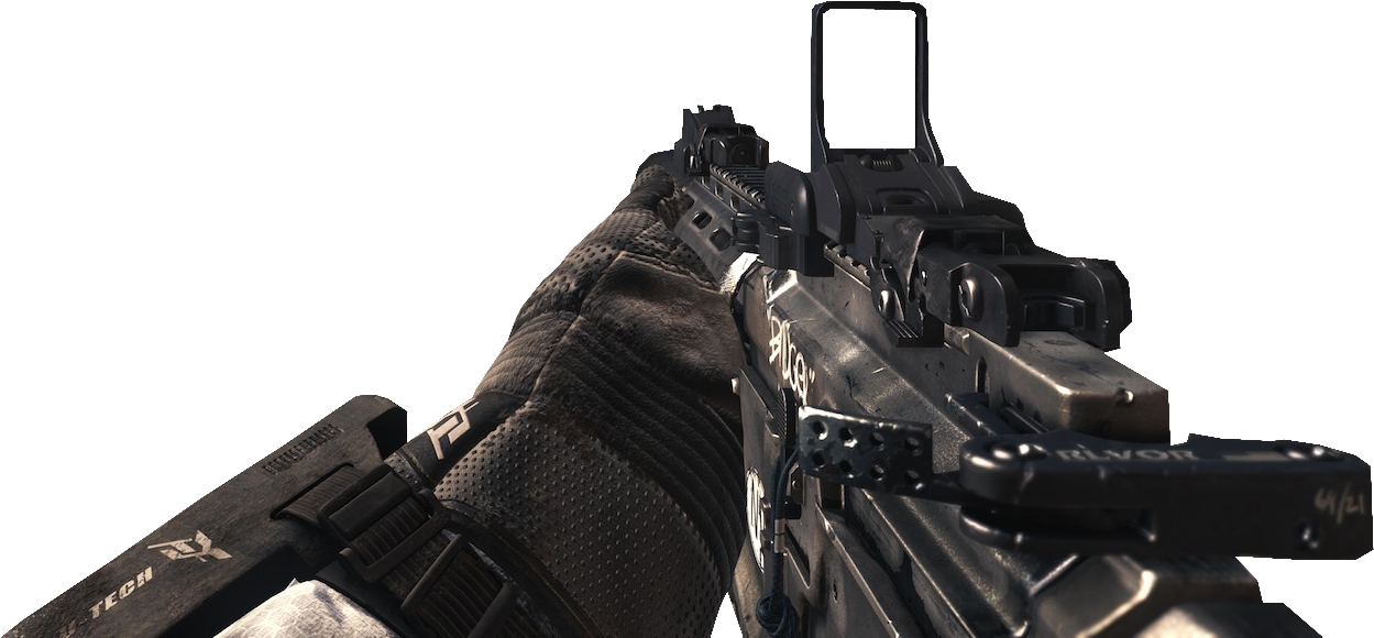 First Person Shooter Weapon View PNG