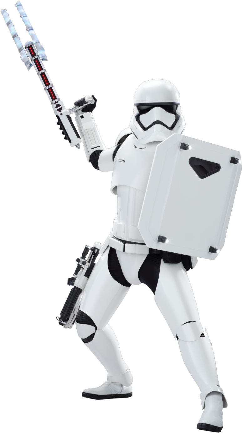 First_ Order_ Stormtrooper_ Pose PNG