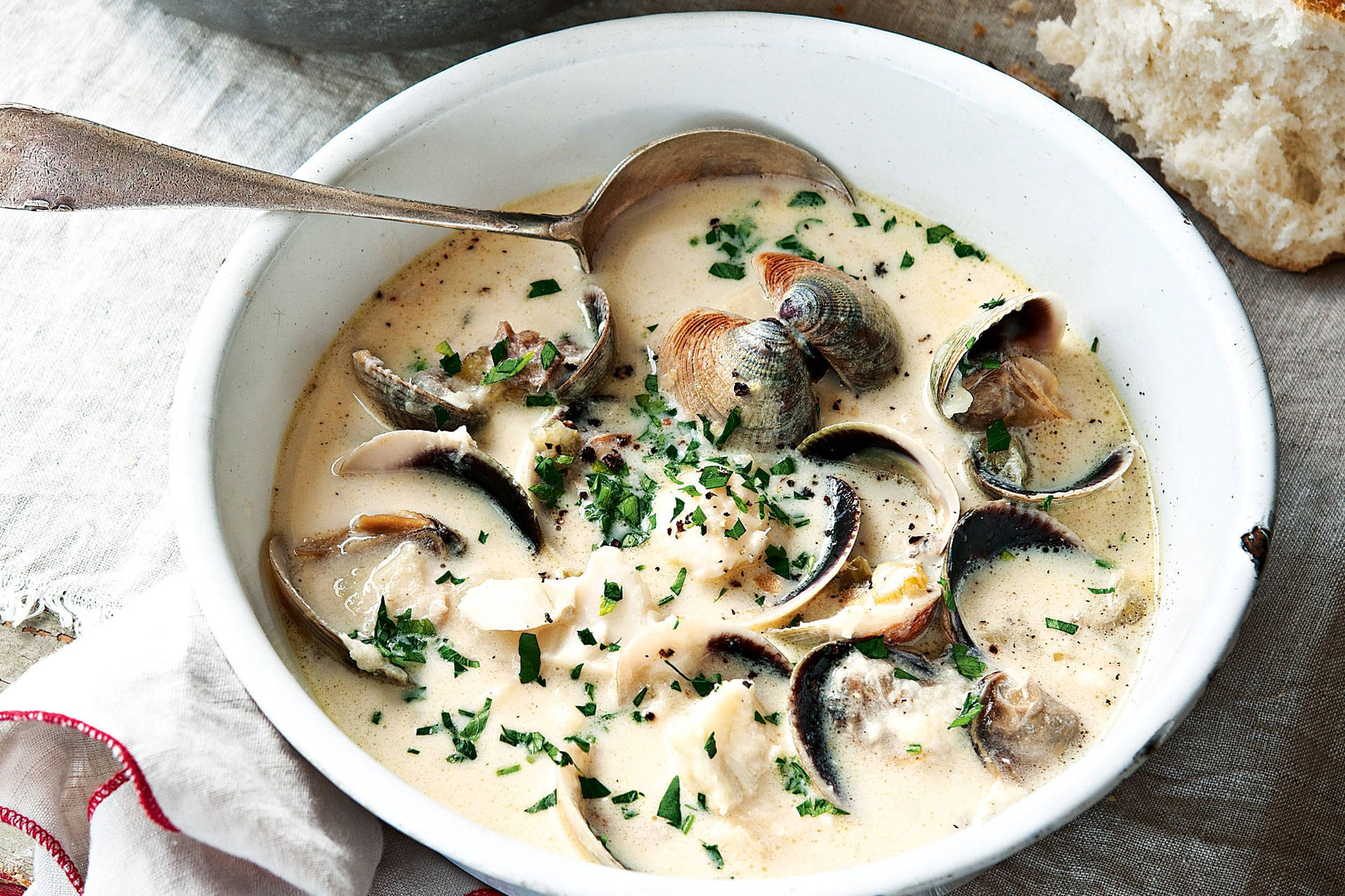 Fish And Clam Chowder