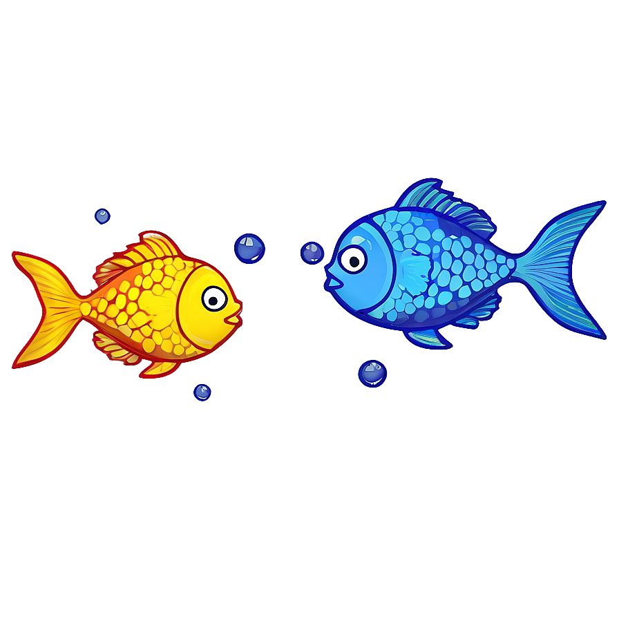 Fish Bubbles Png 04292024 PNG