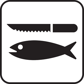 Fish Preparation Icon PNG