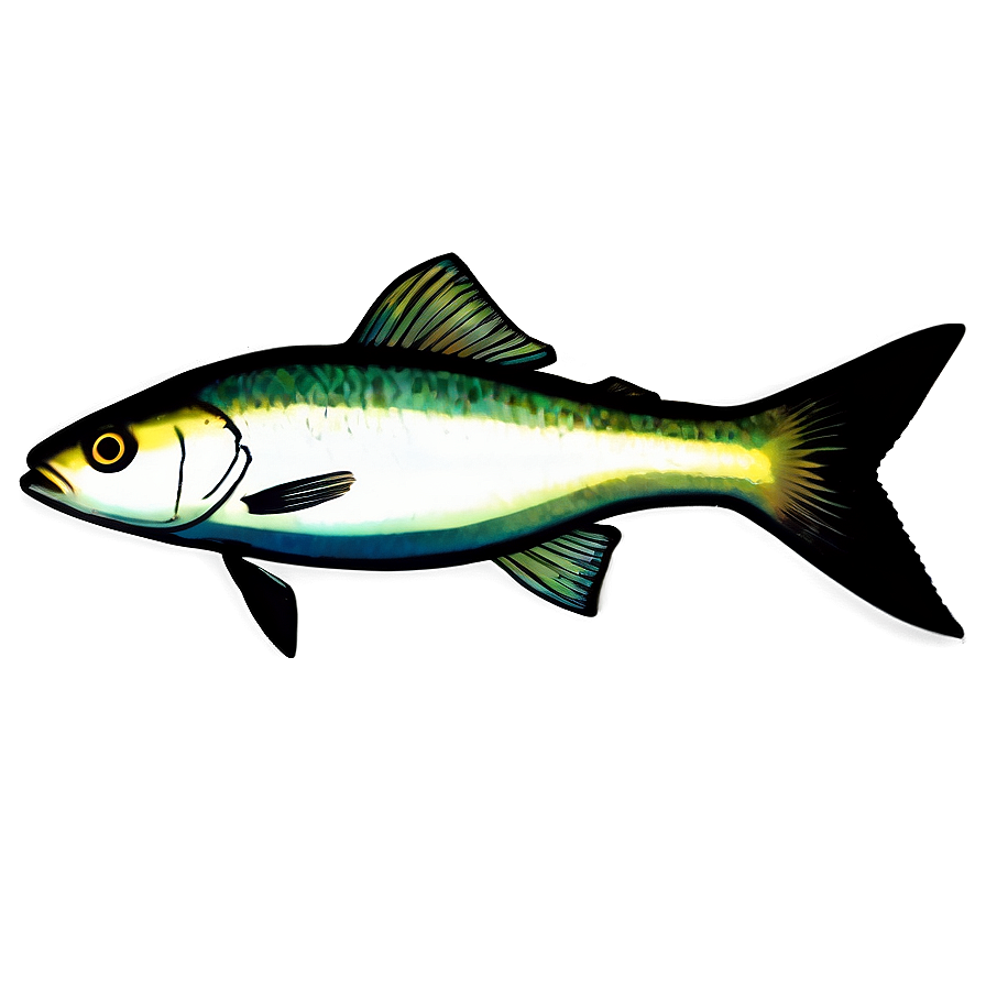 Fish Silhouette B PNG