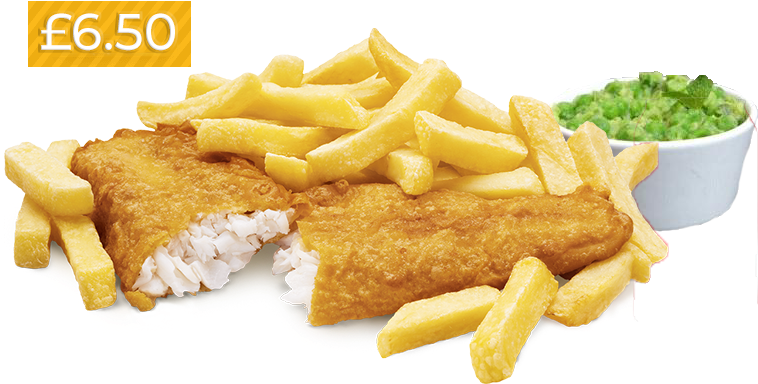 Fishand Chipswith Peas Price Tag PNG